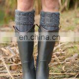Fashion Floor Socks With Cable Knit Turnover ,knitted Leg Warmers Women thumbnail-5