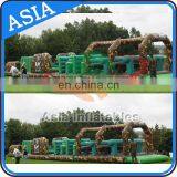 Giant Outdoor Inflatable Obstacle Course Equipment For Adults And Children thumbnail-2