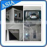 Mobile spray booth with best paint for automotive