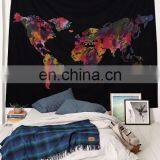 New World Map Mandala Indian Bedspread Gypsy Boho Queen Hippy Cotton Ethnic Throw Tapestry Decorative Wall Hanging Bohemian Art thumbnail-1