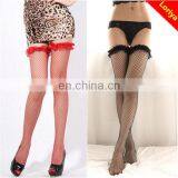 Fitness Top Sell White Dots Lace Top Sexy Warm Girl Sock thumbnail-1