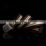 CAV10 Wholesale Customized High Quality Navy Woven Belts Small MOQ thumbnail-6