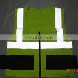 High Visibility Green Safety Vest With Reflective Safety Vest Roadway HI Viz Cheaping Hot Sale thumbnail-1