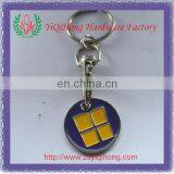 Metal Trolley Coin Keyrings/token Holder Keychain