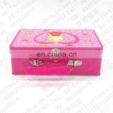 2015 Fancy Black Wholesale Plain Tin Lunch Box/custom Printed Tin Lunch Box thumbnail-3