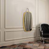 Solid Wood Bathroom Mirror Hanging Wall Anti-Explosion Fog-Proof Full Length Mirror thumbnail-4