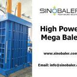 High Power Mega Baler Machine thumbnail-1