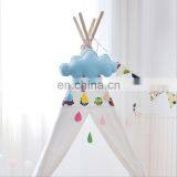 100% Handmade Cloud Shape Felt Baby Mobile thumbnail-4