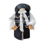 2020 Winter Children's Girls Fashion Black Coat thumbnail-5