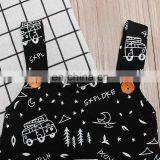 Toddler Boy Jumpsuit Baby Summer Romper Cartoon BUS Letter Print thumbnail-5