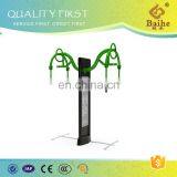 Baihe Amusement Park Steel Outdoor Fitness Equipment 2-person Arm Extension Apparatus thumbnail-2