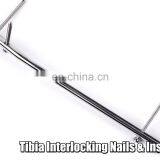 China Manufacture Medical Tibial Interlocking Nails Orthopedic Surgical Tibia Interlocking Intramedually Nail Implants