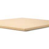 BBQ Rectangular Rectangle Square Round Black White Cordierite Ceramic Pizza Oven Baking Cooking Grilling Refractory Pizza Stone thumbnail-2