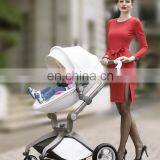 EN1888 2 in 1 Luxury High View Travel Baby Buggy With Carrycot thumbnail-5