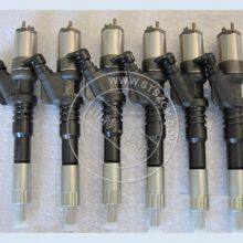 Injector 6211-12-3500 is suitable for komatsu SA6D140E engine