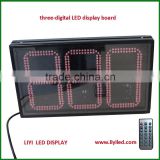 remoter control customized 3 digits number LED display