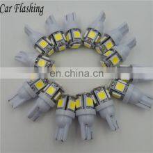 Carest 30 Pcs Promotion T10 5 Smd 1206 5led 5SMD Car Signal LED Light 194 168 192 W5W 3020 12v Auto Wedge Lighting DC Lamp thumbnail-2