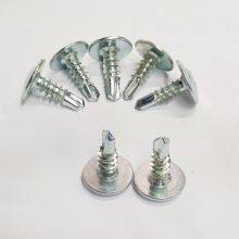 Self-drilling screw Cross recessed washer head fine thread cutting tail Tek Screws supply