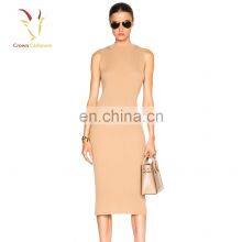 Женская модная шерстяная платье с длинными рукавами thumbnail-5