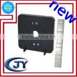 Holder for adhesive wheel balance weight in roll