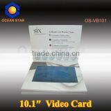 10.1inch LCD Video Brochure Card Advertising/wedding Invitation Card thumbnail-4