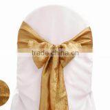 Wedding spandex chair cover chair sash brooch