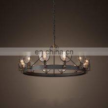 New Fashion Design Golden Modern Luxury Apartment Villa Copper Crystal Pendant Light Chandelier thumbnail-5