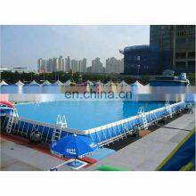 Commercial PVC Rectangular Ultra Frame Swimming Pool Above Ground Pool
