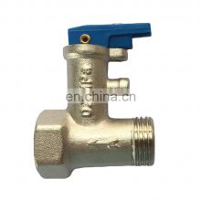 Electric and Solar Water Heater Brass Safety Valve 1/2\