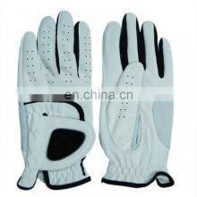 Customized Cabretta Leather Golf Gloves Anti Slip Particle Soft Sheepskin Leather Golf Glove With Multi Color thumbnail-2