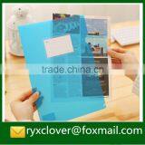 Eco-friendly Plastic A4 Clear PP L Shape File Folder