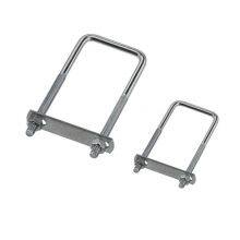 Ukuran Kustom Hot Dip Galvanis Baja Tahan Karat Bolt Pipa Klem Persegi Baut U Untuk Screw thumbnail-4