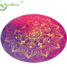 Circular Suede Rubber Multifunction Exercise Fitness Pilates Yoga Mat