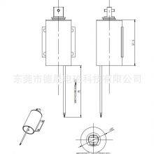High Performance DS-3257 DC12V 24V Long Stroke 15MM Stroke Push Pull Linear Tubular Solenoid thumbnail-2