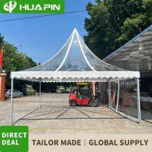 3x3m 4x4m 5x5m 6x6m 8x8m 10x10m Chinese Wedding Event Pagoda Tents for Sale thumbnail-5