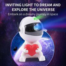 Mini Astronaut Design Galactic Project Light Starry Sky Projector Lamp Galaxy Night Light For Kids Bedroom Decoration thumbnail-5