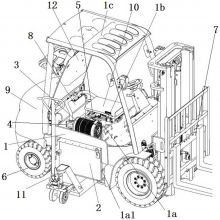 Japan SHINKO Brand Forklift Lead-acid Battery VGI470 SAPHIR Matching Battery Rental Wholesale thumbnail-3