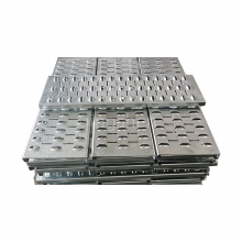 2mm Thick Fisheye Aluminum Alloy Anti-Slip Bracket, Slide Board, Anti-Slip Safety Perforated Grille, Suitable for Platform Walkways thumbnail-4