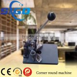 SG-CR01 cardboard round cutting machine paper corner rounding machine