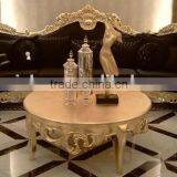 Solid Wood Classical Sofa Chenille Yarn Fabric thumbnail-1