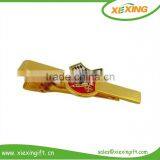 2014 Gold Plated Metal Wholesale Tie Clips