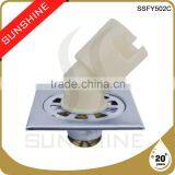 SSFY481 Bathroom and Toilet Square Stainless Steel Tile Insert Floor Drain thumbnail-2