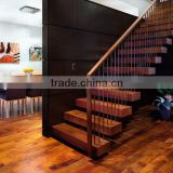 prefinished walnut solid wood stair tread