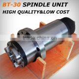 BT30 spindle unit support ATC + power drawbar