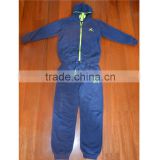 Baby outdoor &sport cotton sport suit