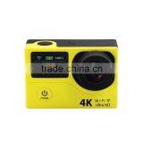 Dual Screen: 2.0" LCD main screen: 320*240 + 0.95" OLED State screen sport camera WiFi/2.4G 2.4G RF remote bracelet 4K Video