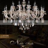 China Wholesalers Modern Pendant Light Cognac LED Crystal Chandelier Big Glass Chandeliers Hanging Lamp Lighting CZ3010/16+8 thumbnail-2