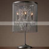 Luxury Classic Crystal Desk Lamp LED Reading Table Light Lighting for Home Hotel Decorating TL007