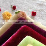 Customized Crazy Selling Footprint Style Faux Fur Fabric