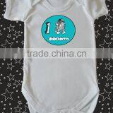 Hot Sale100%Cotton Baby Animal Rompers Short Sleeve Onesie thumbnail-6